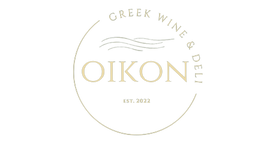 oikon.nl light logo. oikon is an online store in The Netherlands selling Greek wines and delicacies. Based in Alkmaar.